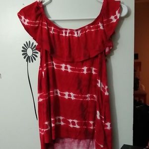 Women's sz. Med boho style shirt/ summer exc cond.
